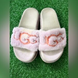 UGG‎ WOMEN LATON FUR SLIDE - 1111236 - WILDFLOWER FLUFF Size 6